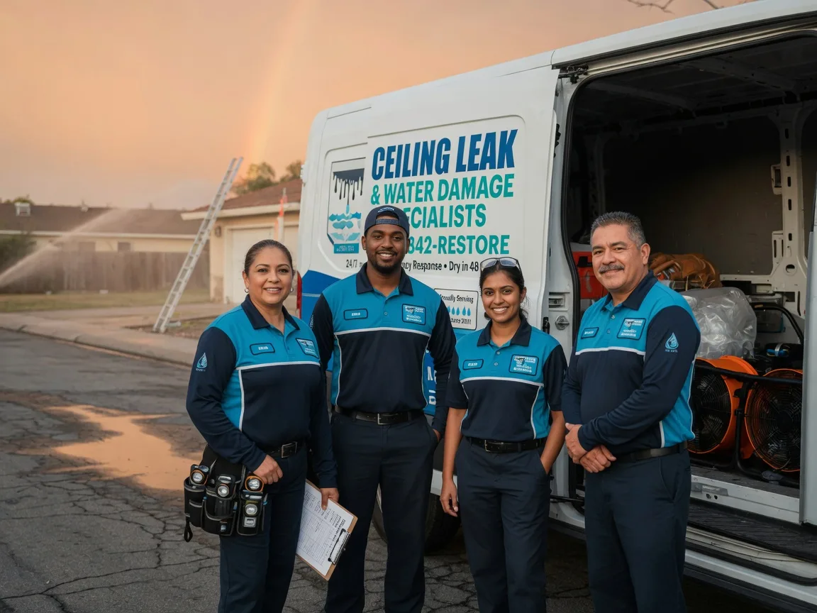 Ceiling Leak Cleanup company in Barton, OH