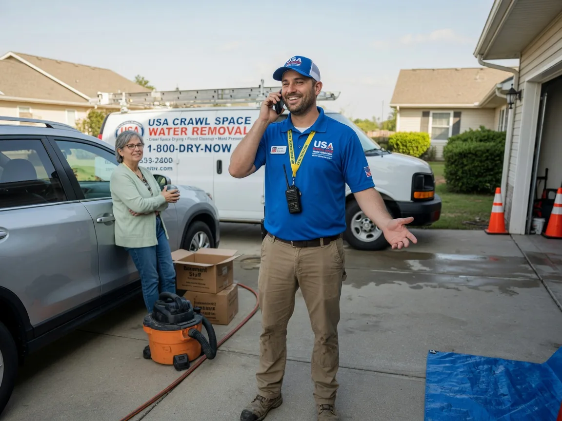 Crawl Space Water Removal Barton, OH FAQs